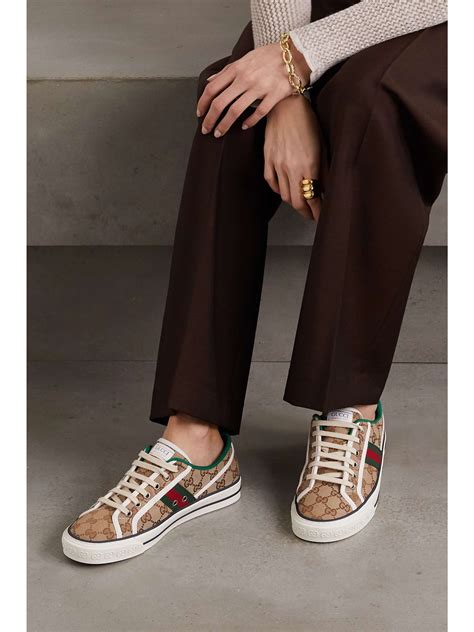 gucci sneakers ebroidered|vintage Gucci shoes sneakers.